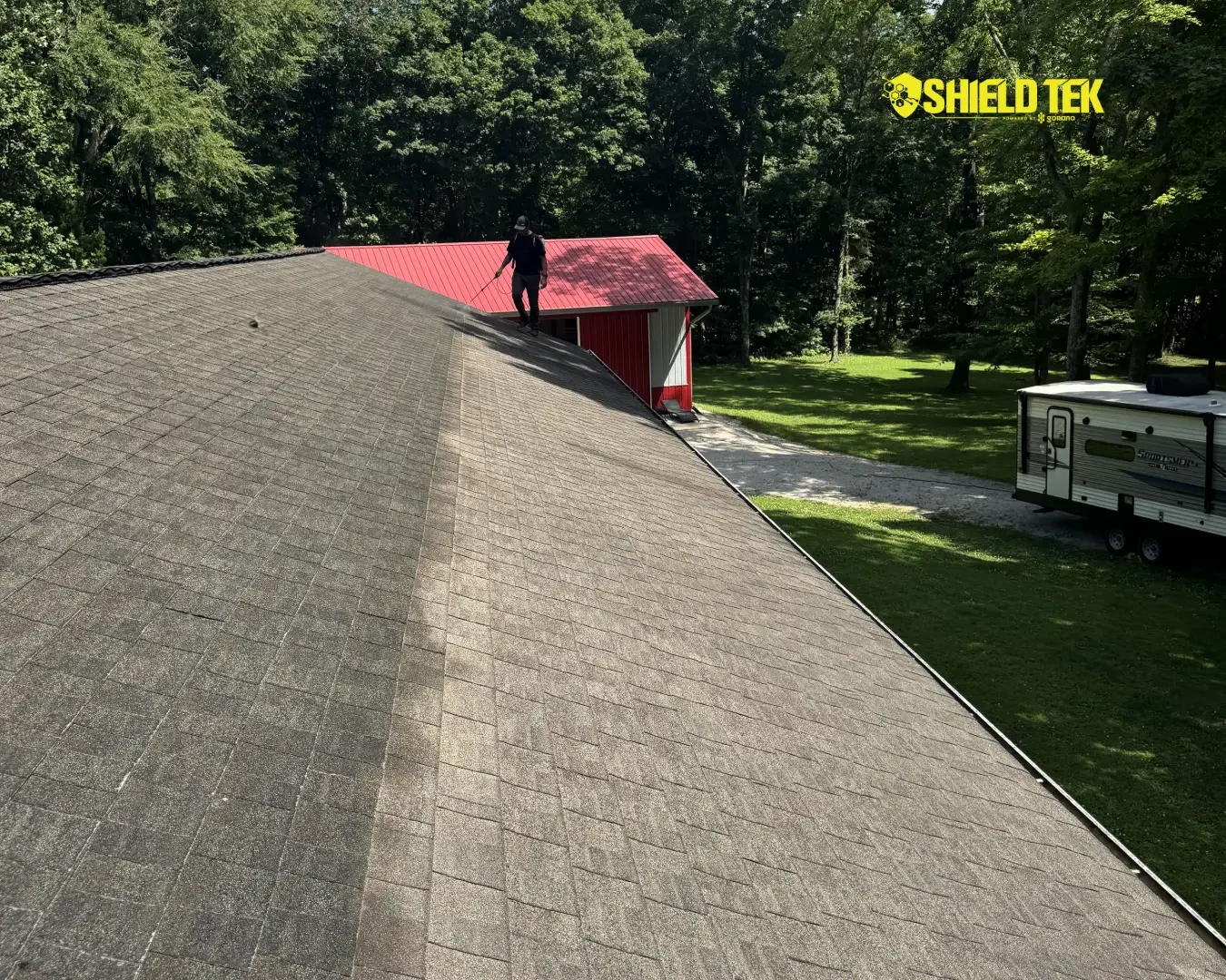 Asphalt roof from the existing ShieldTek project gallery